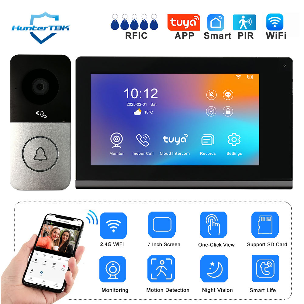 Smart Doorbell Wired - WiFi Video Intercom 1080P Smart Doorbell