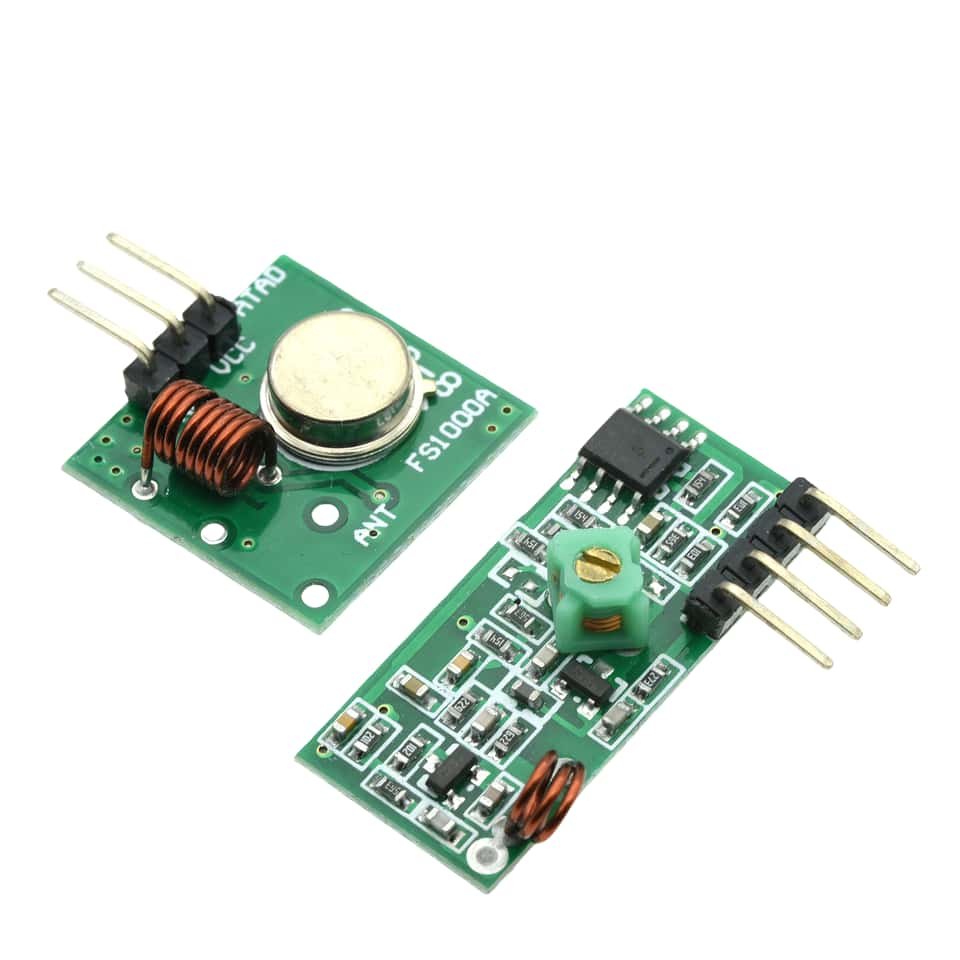 Home Automation Raspberry Pi - RF Wireless Receiver Module Transmitter Module