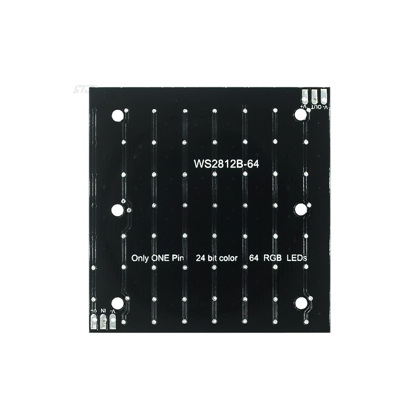 WS2812 smd LED 5050 RGB 8x8 64 - Rgb Led Matrix 8X8 리뷰 및 가격