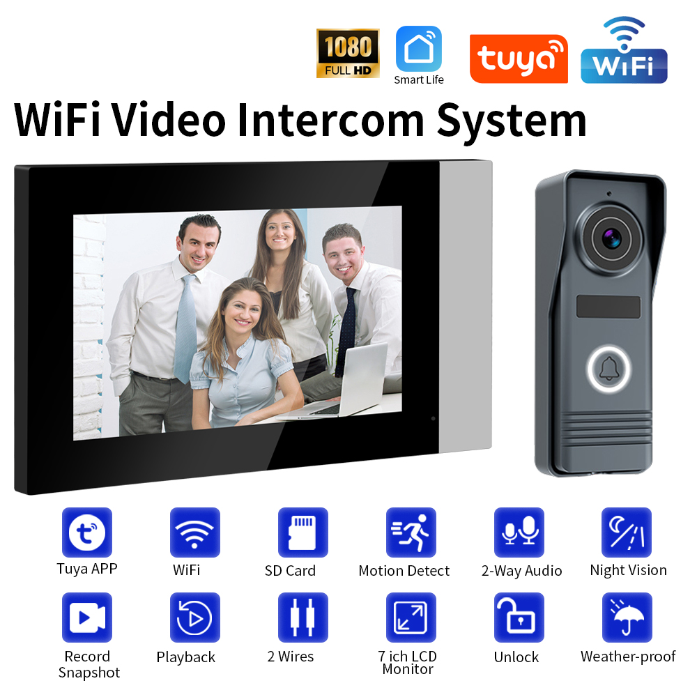 2-Wires Smart Home Tuya Wifi 1 - Smart Doorbell Wired 리뷰 및 가격