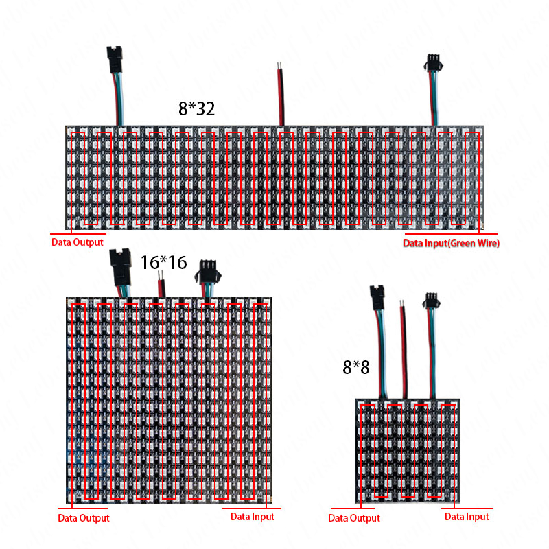 LED Digital Pixels Screen WS28 - Rgb Led Matrix 8X8 리뷰 및 가격