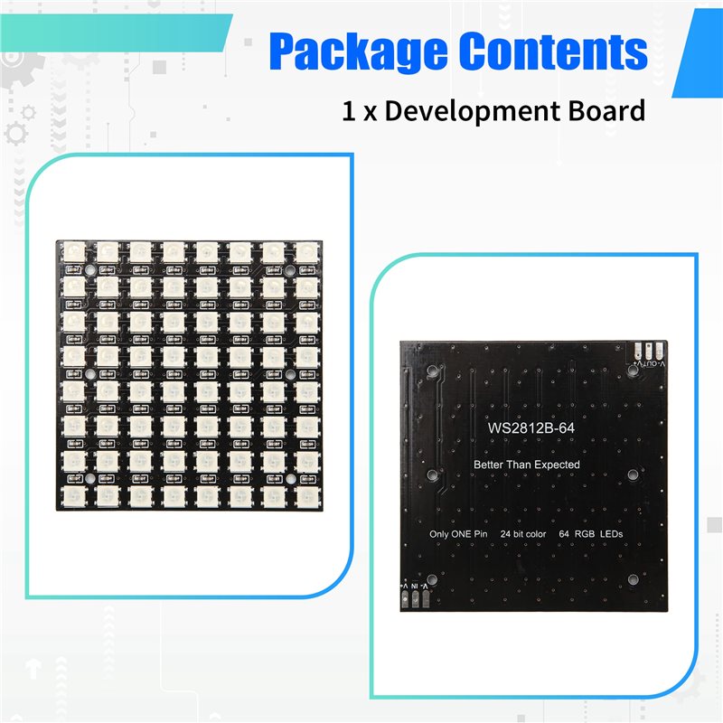 2025 Trend WS2812 LED 5050 RGB - Rgb Led Matrix 8X8 리뷰 및 가격