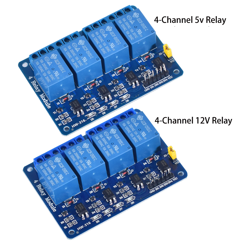 DC 5V 12V 24V 1 2 4 6 8 Channe - Relay 8 Channel Board 리뷰 및 가격