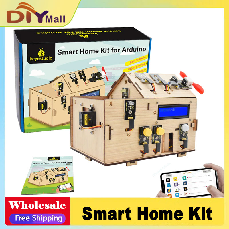 Keyestudio Smart IoT Home Kit  - Home Automation Arduino 리뷰 및 가격