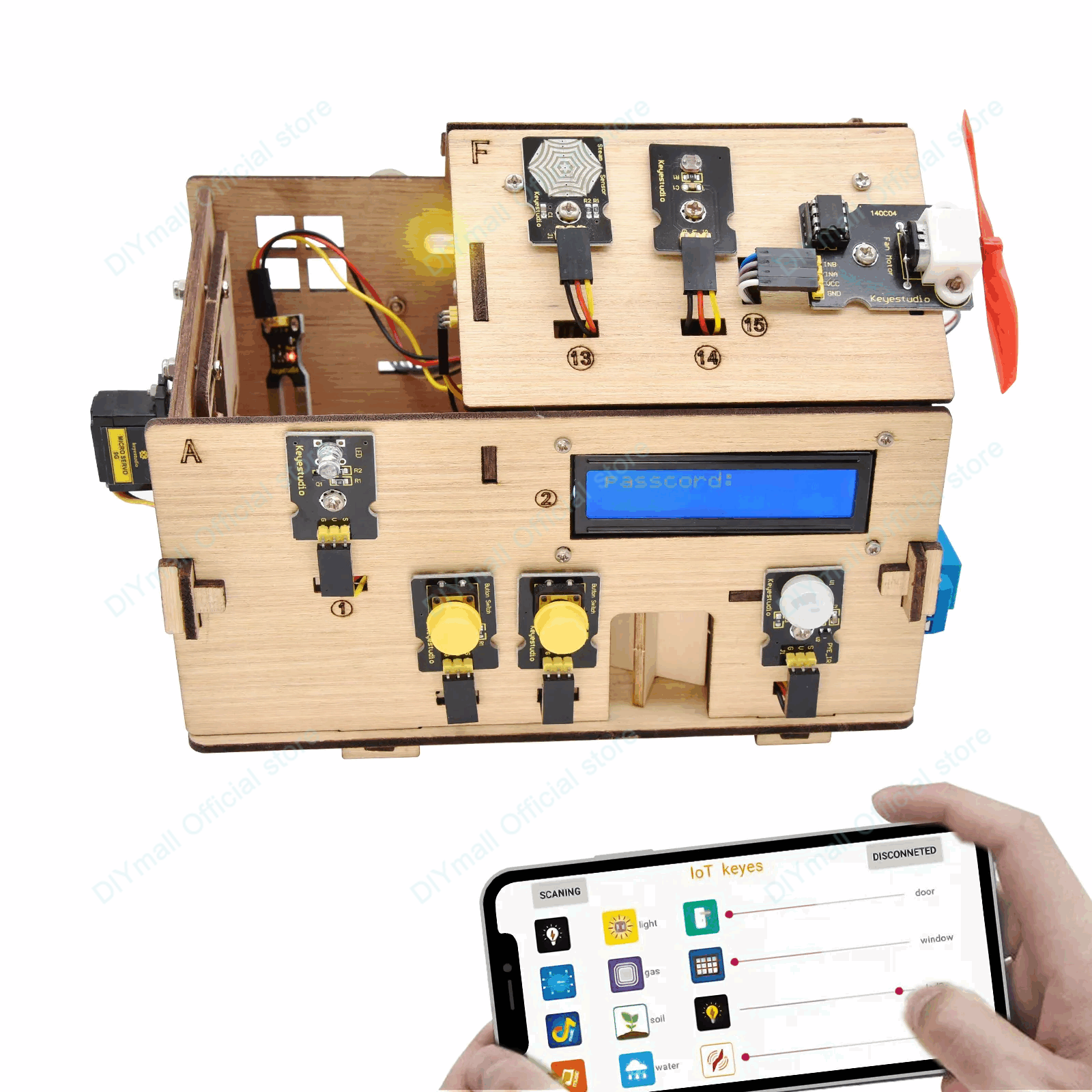 Keyestudio Smart IoT Home Kit  - Home Automation Arduino 리뷰 및 가격