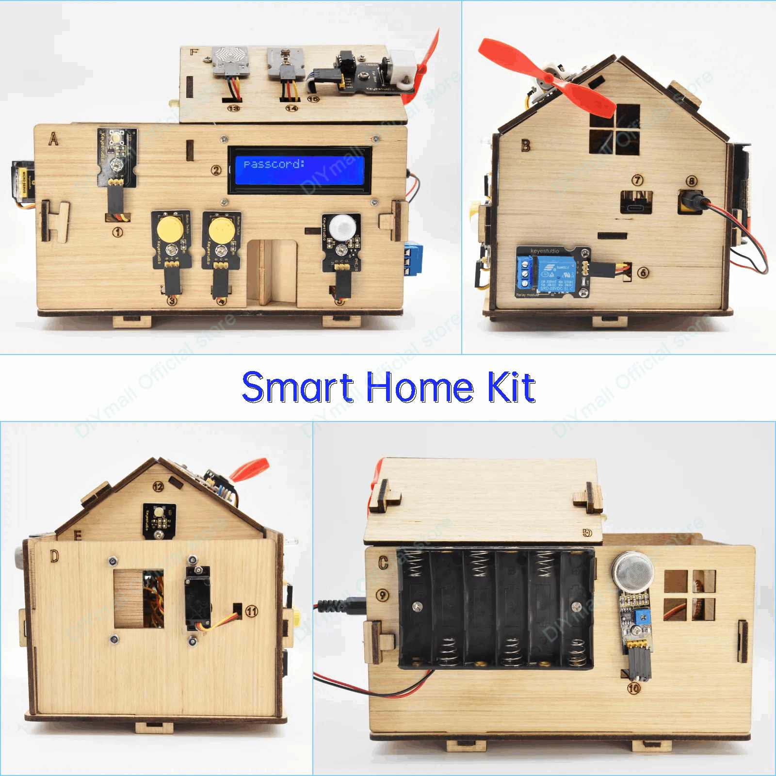 Keyestudio Smart IoT Home Kit  - Home Automation Arduino 리뷰 및 가격