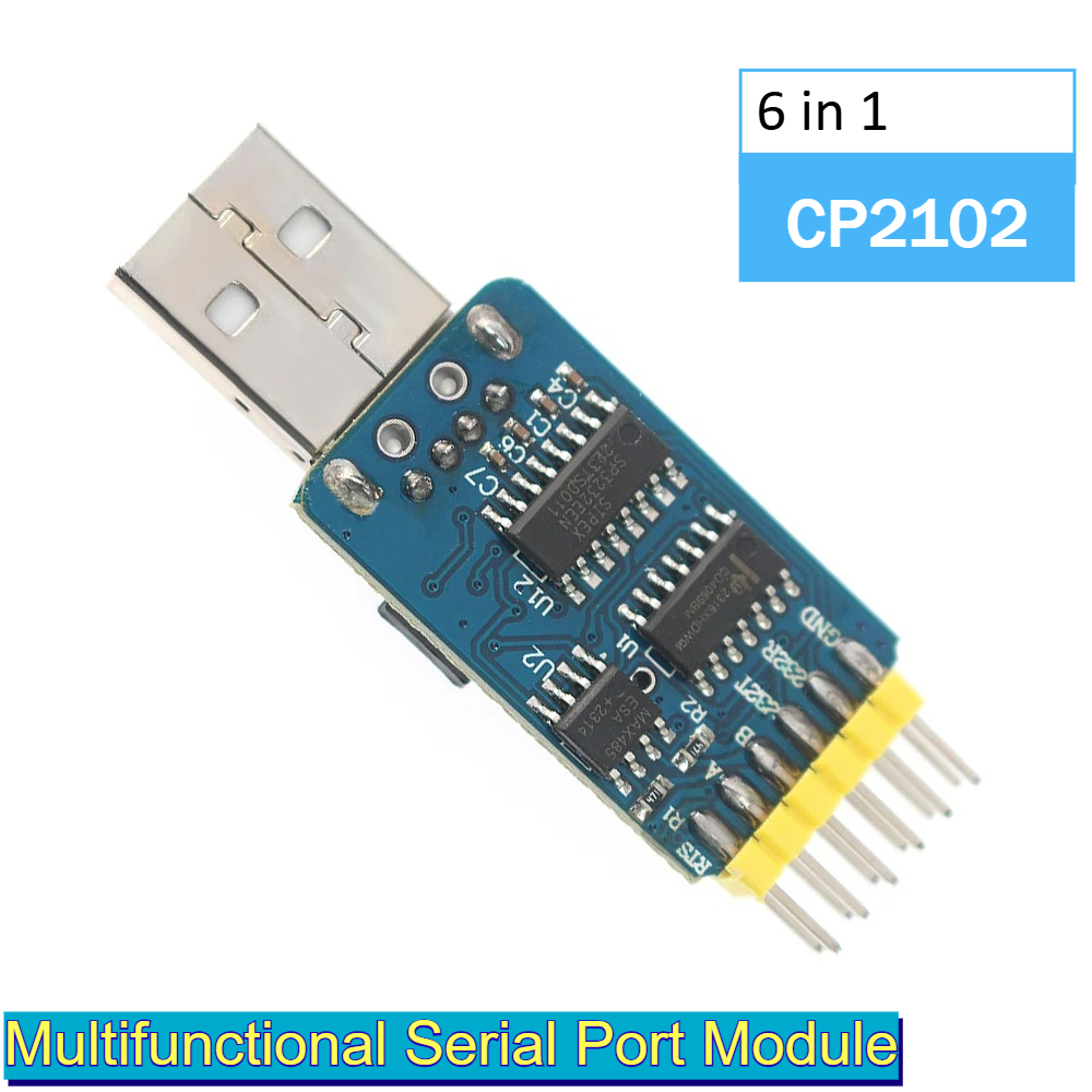 6 in 1 USB Serial Adapter CP21 - Level Shifter 3.3V 리뷰 및 가격