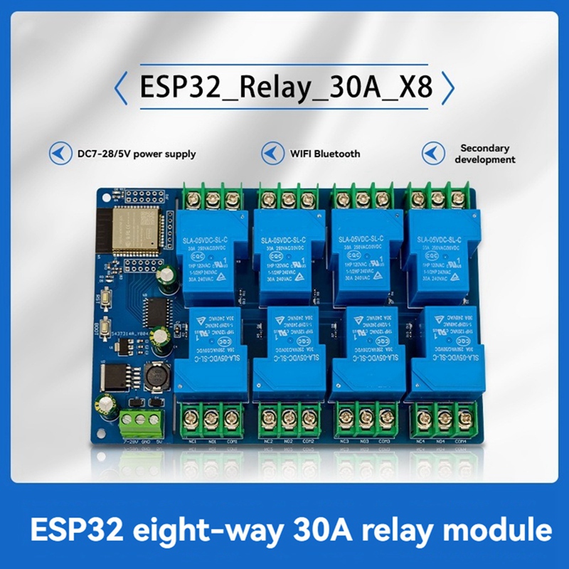 8 Channel Relay Module 30A DC7 - Relay 8 Channel Board 리뷰 및 가격