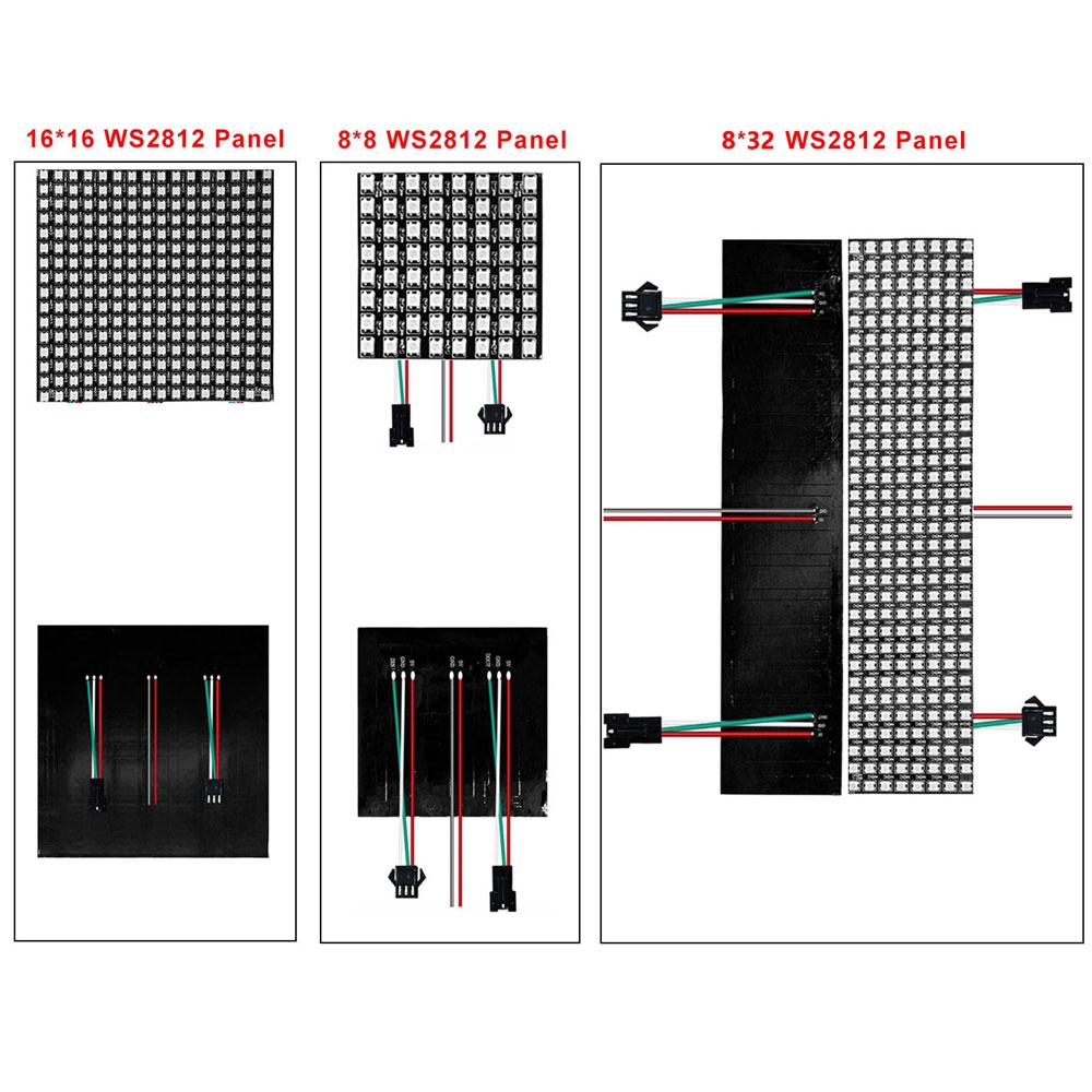 DC5V WS2812B 8*8 16*16 8*32 Fl - Rgb Led Matrix 8X8 리뷰 및 가격