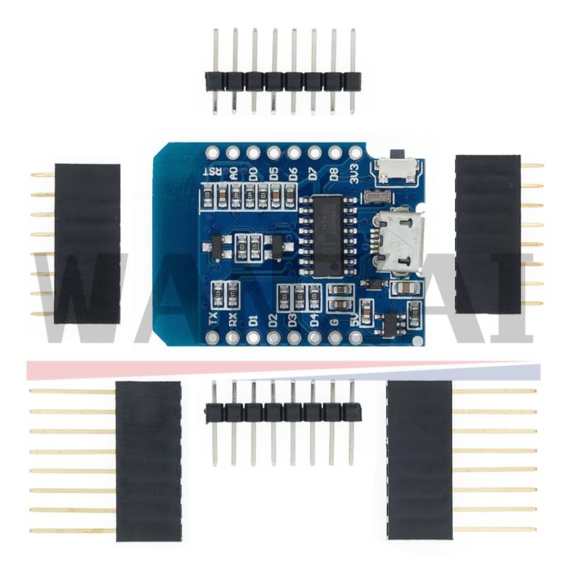 WeMos D1 Mini Pro V3.0.0 Bytes - Esp8266 Nodemcu Board 리뷰 및 가격