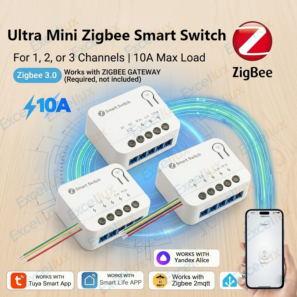 Ultra Mini ZigBee Smart Switch - Diy Home Automation Hub 리뷰 및 가격
