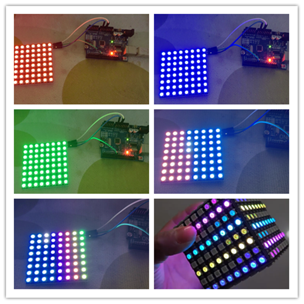 WS2812B 8x8 64Bit RGB LED Matr - Rgb Led Matrix 8X8 리뷰 및 가격