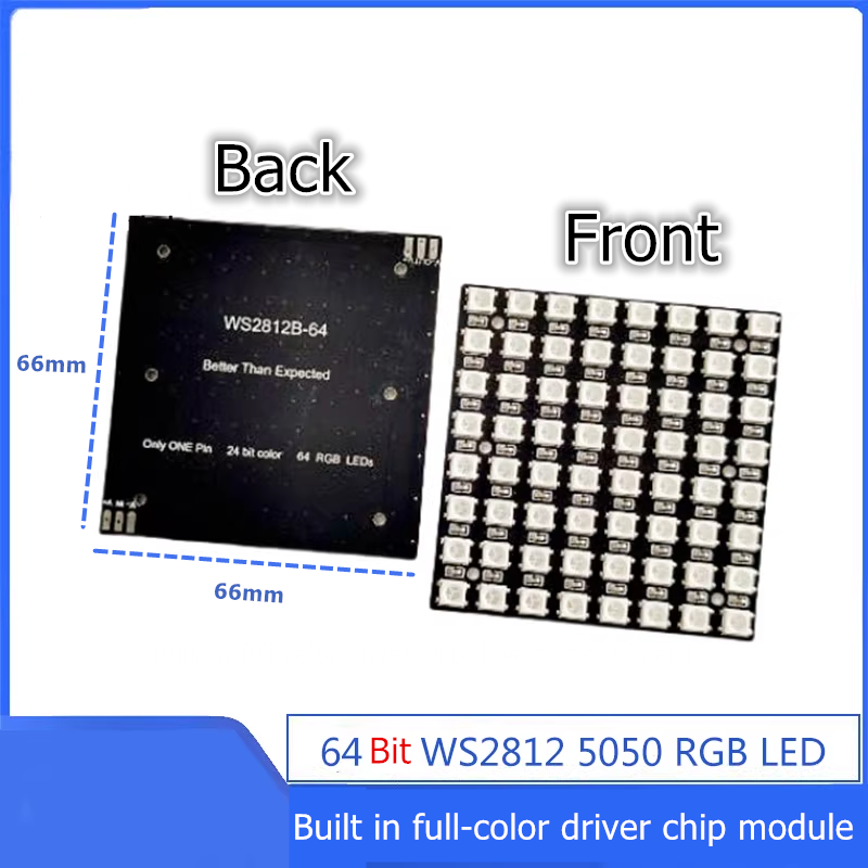 WS2812B 8x8 64Bit RGB LED Matr - Rgb Led Matrix 8X8 리뷰 및 가격