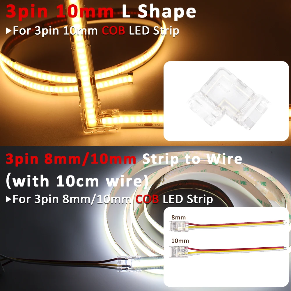 5PCS LED Strip Connector COB S - Rgb Led Matrix 8X8 리뷰 및 가격