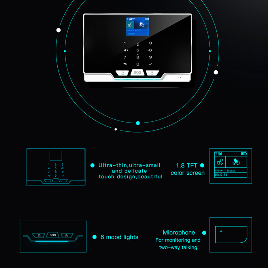 KERUI 433MHz DIY Alarm Kit G20 - Home Automation Diy Kit 리뷰 및 가격