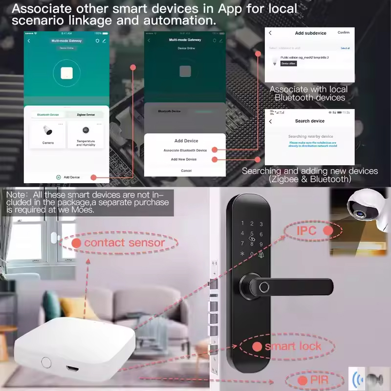 MOES Tuya ZigBee3.0 Smart Hub, - Matter Hub Thread 리뷰 및 가격