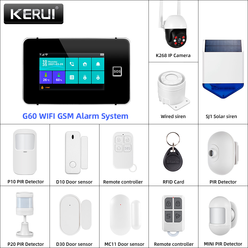KERUI Tuya Alarm Panel DIY You - Home Automation Diy Kit 리뷰 및 가격