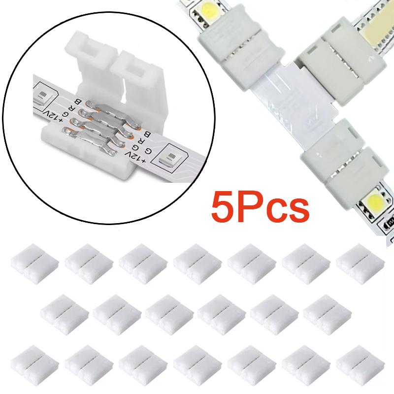 5pcs 4PIN 8mm Led Connector L  - Rgb Led Matrix 8X8 리뷰 및 가격