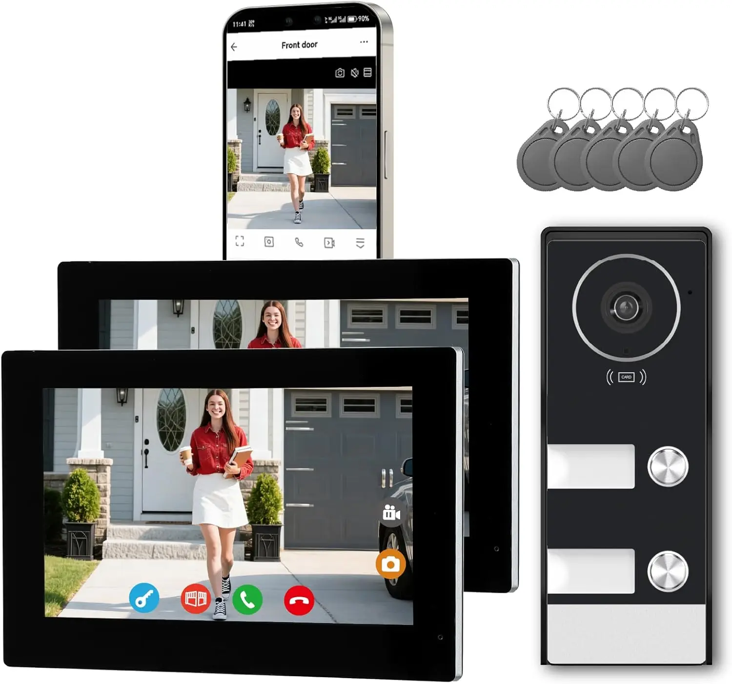 Smart Home Video Intercom Wire - Smart Doorbell Wired 리뷰 및 가격
