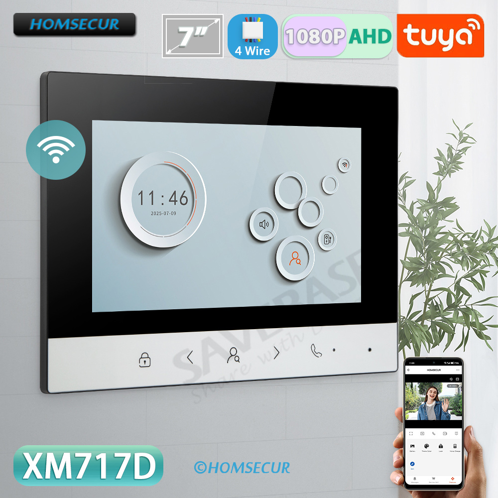 Tuya Smart WIFI Indoor Monitor - Smart Doorbell Wired 리뷰 및 가격