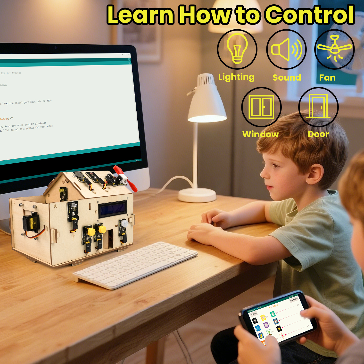 Keyestudio Smart Home IOT Kit  - Home Automation Diy Kit 리뷰 및 가격