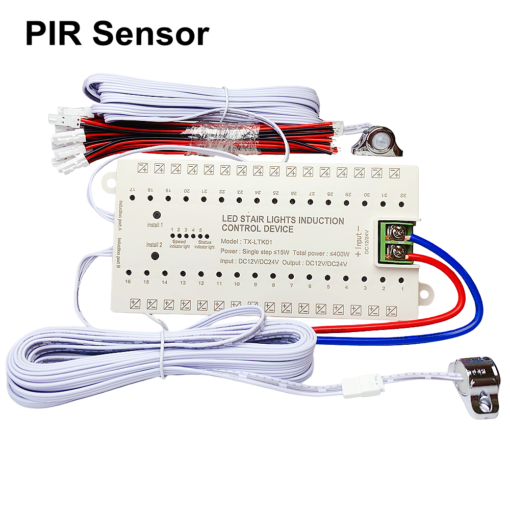 TX-LTK01 Stair Step LED Contro - Motion Sensor Pir Wired 리뷰 및 가격