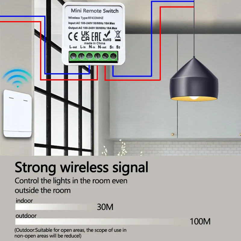RF 433MHz Smart DIY Wireless S - Diy Home Automation System 리뷰 및 가격