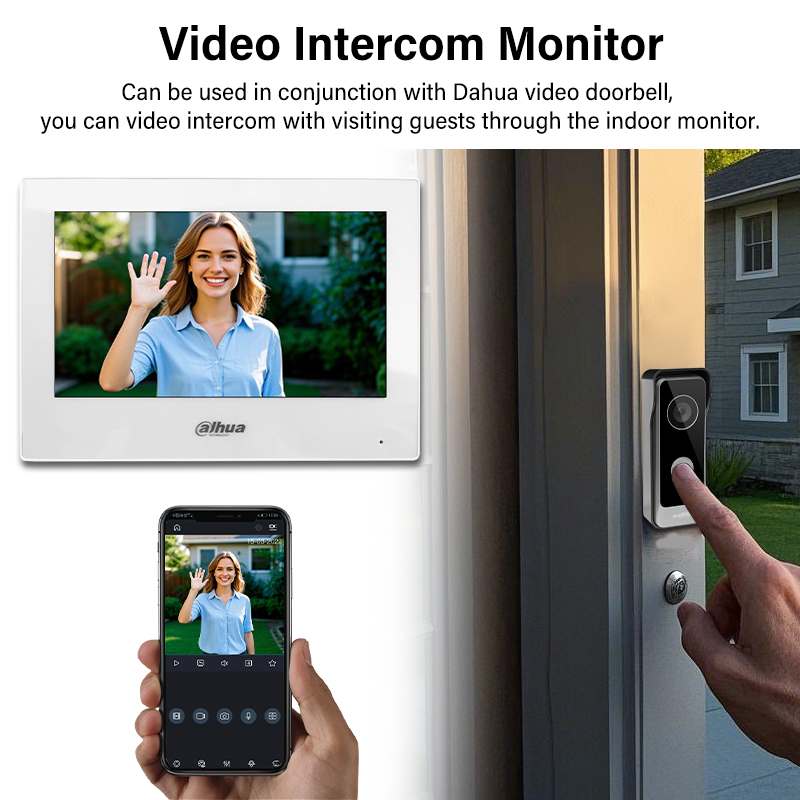 Dahua 2-Wire WiFi Indoor Monit - Smart Doorbell Wired 리뷰 및 가격