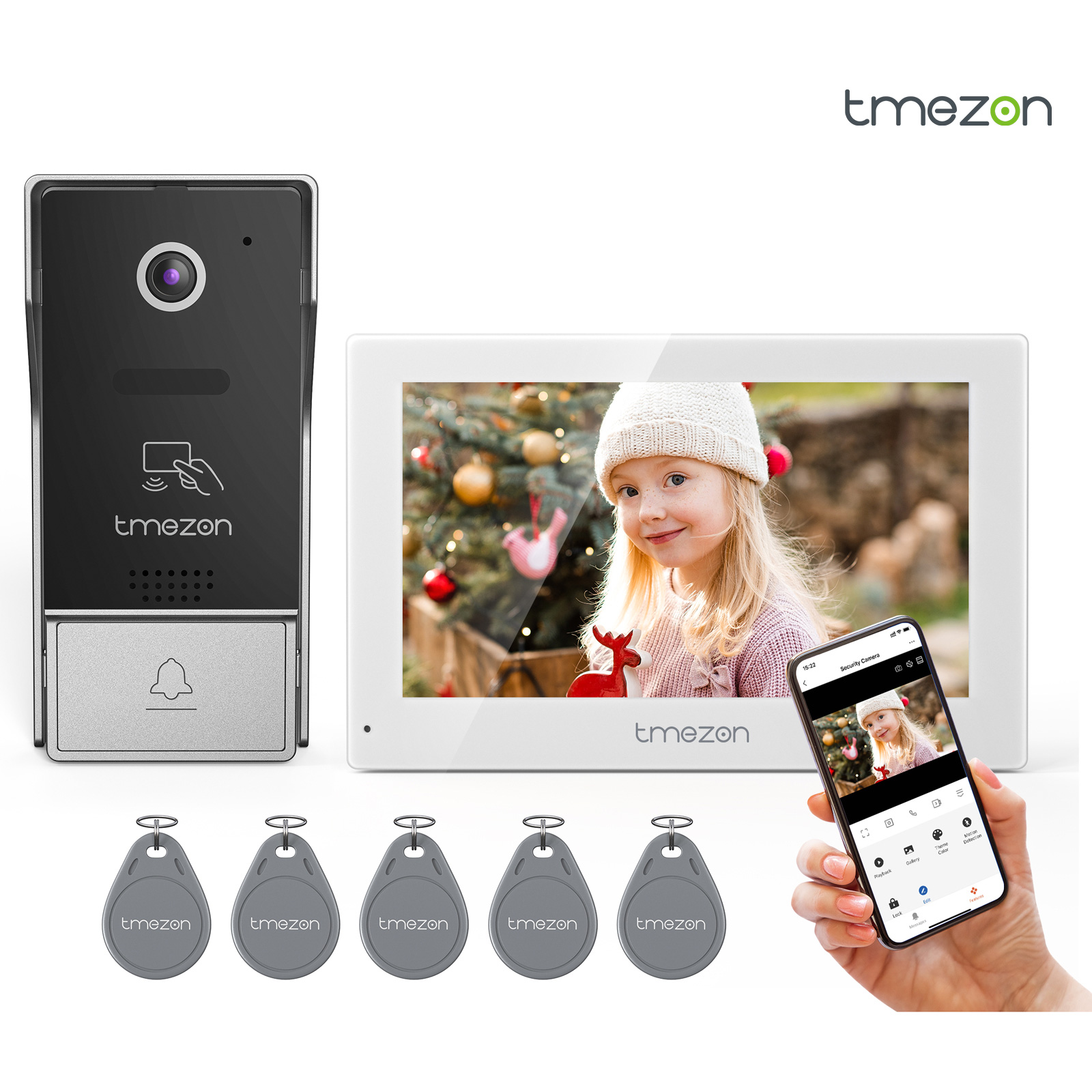 7 Inch Tuya 1080P wireless Wif - Smart Doorbell Wired 리뷰 및 가격