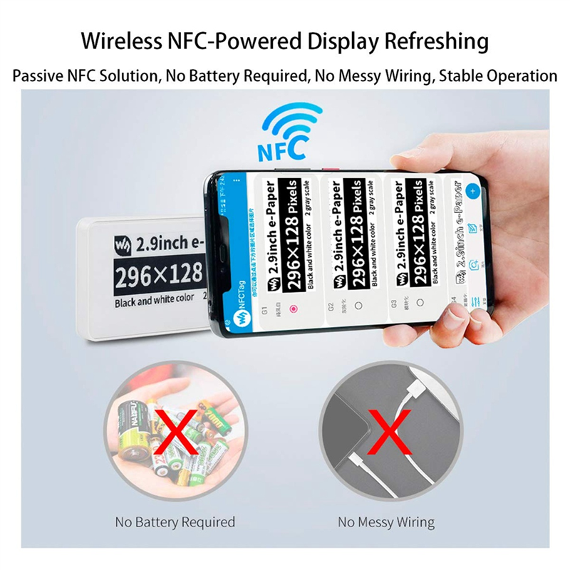 RISE Waveshare 2.9 Inch Wirele - Display Epaper 2.9 리뷰 및 가격