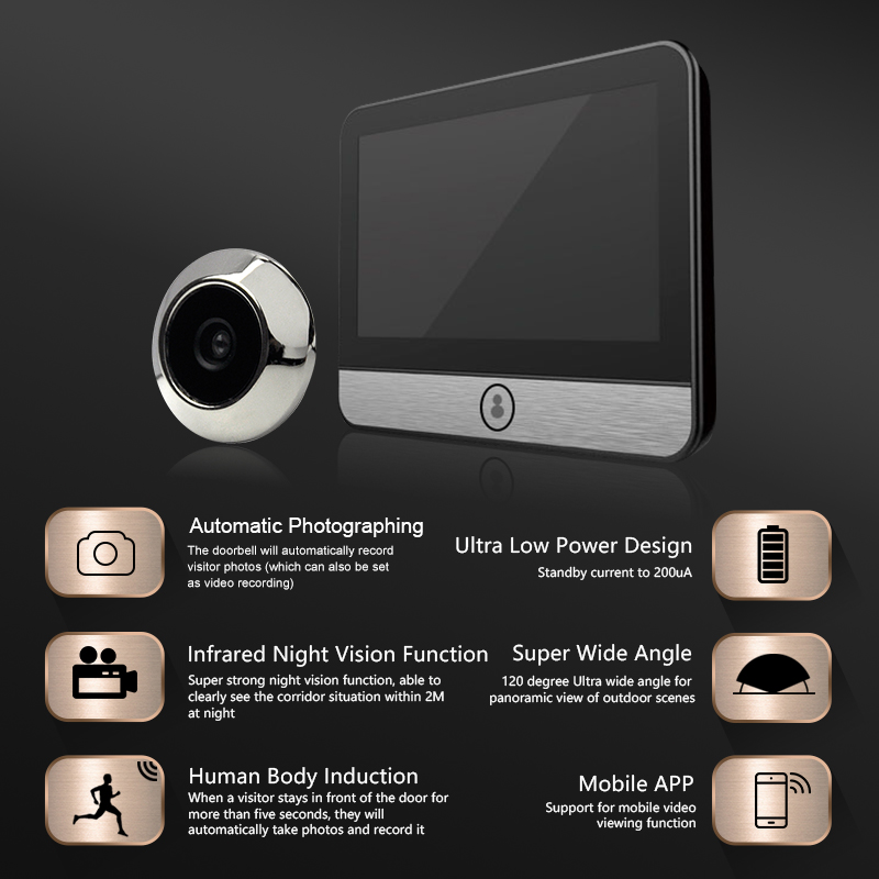 Smart tuya APP security protec - Smart Doorbell Wired 리뷰 및 가격