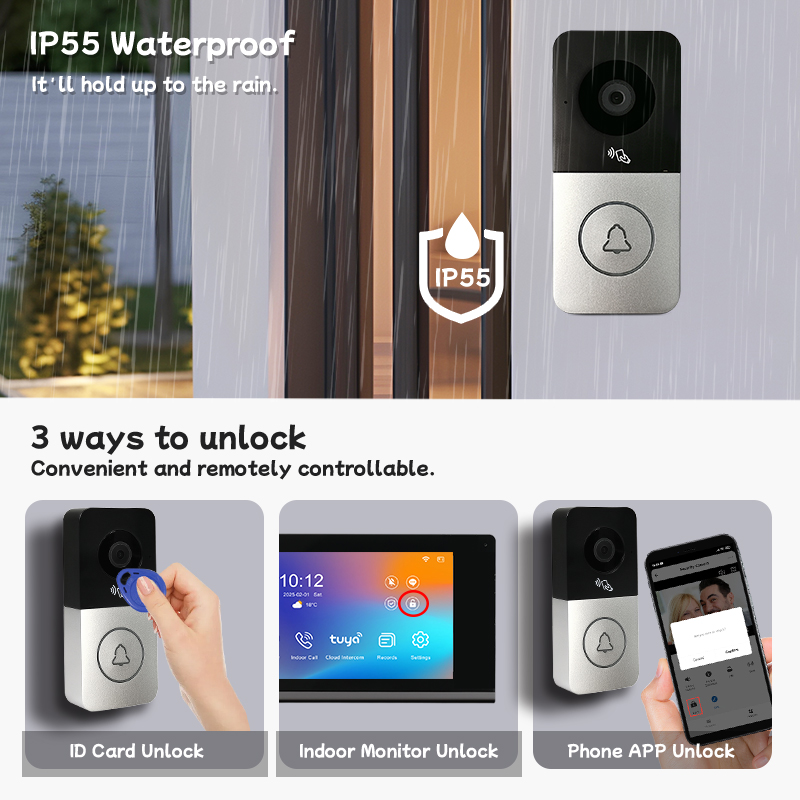 WiFi Video Intercom 1080P Smar - Smart Doorbell Wired 리뷰 및 가격