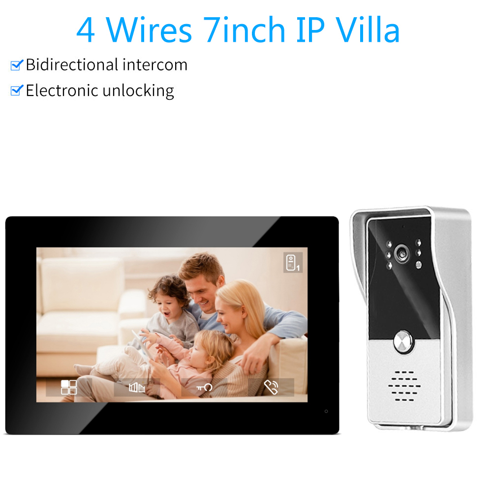 7inch Color Wired Video Interc - Smart Doorbell Wired 리뷰 및 가격