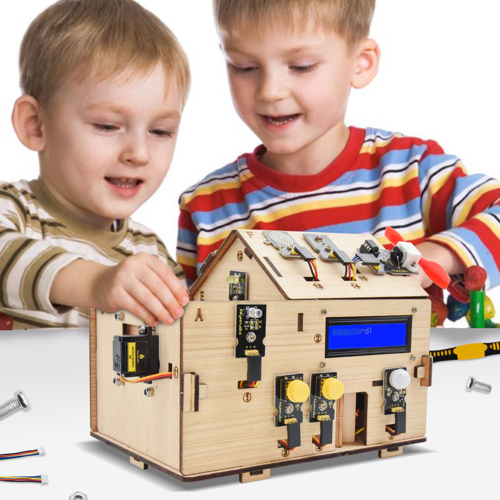 Keyestudio Smart Home Kit For  - Home Automation Diy Kit 리뷰 및 가격