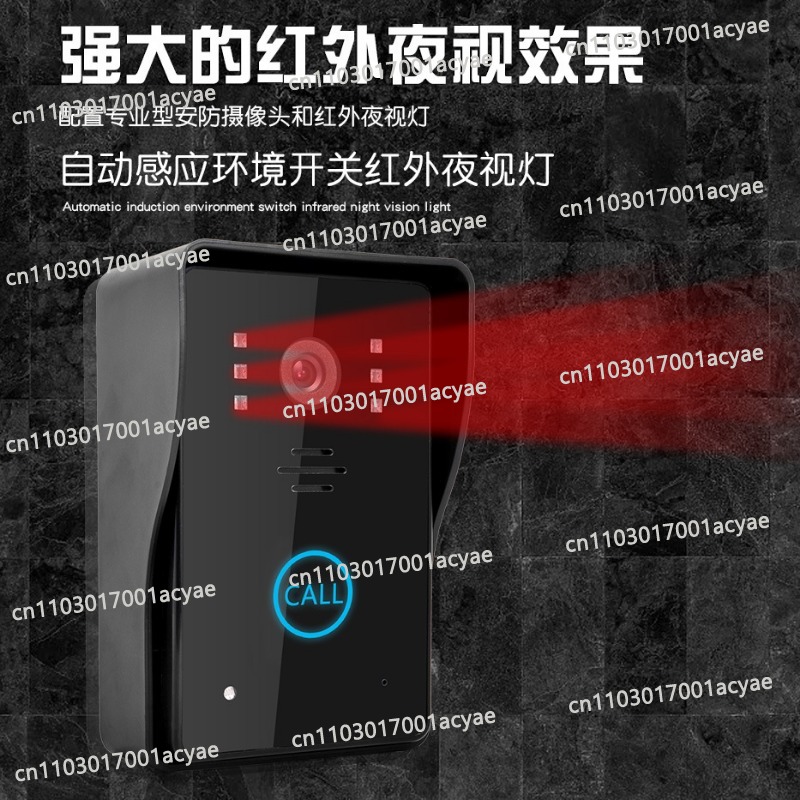 One-click unlocking villa set, - Smart Doorbell Wired 리뷰 및 가격