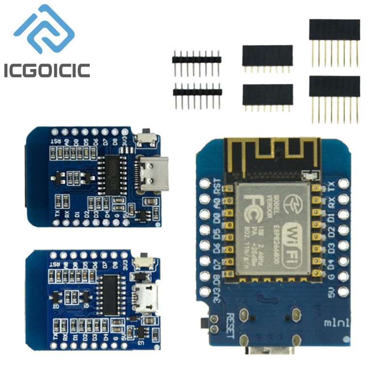 D1 Mini-Mini NodeMcu 4M Bytes  - Esp8266 Nodemcu Board 리뷰 및 가격