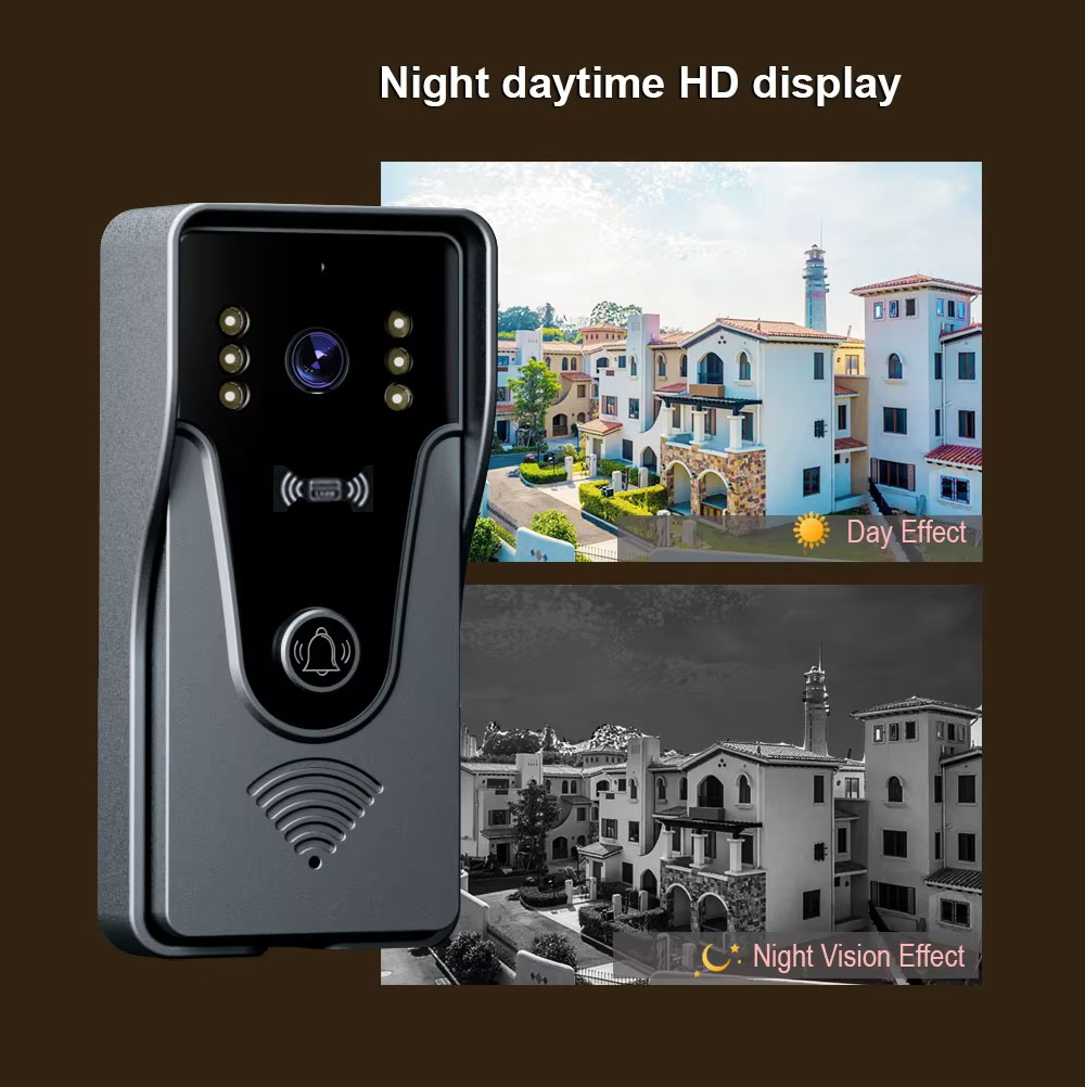 Tuya 1080P 7 Inch Color Touch  - Smart Doorbell Wired 리뷰 및 가격