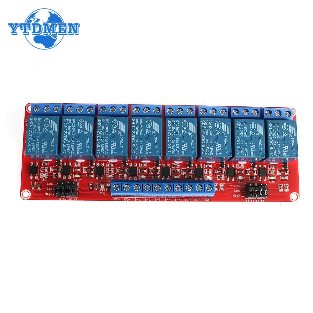 1PCS Relay Module 5V 12V 24V 1 - Relay 8 Channel Board 리뷰 및 가격