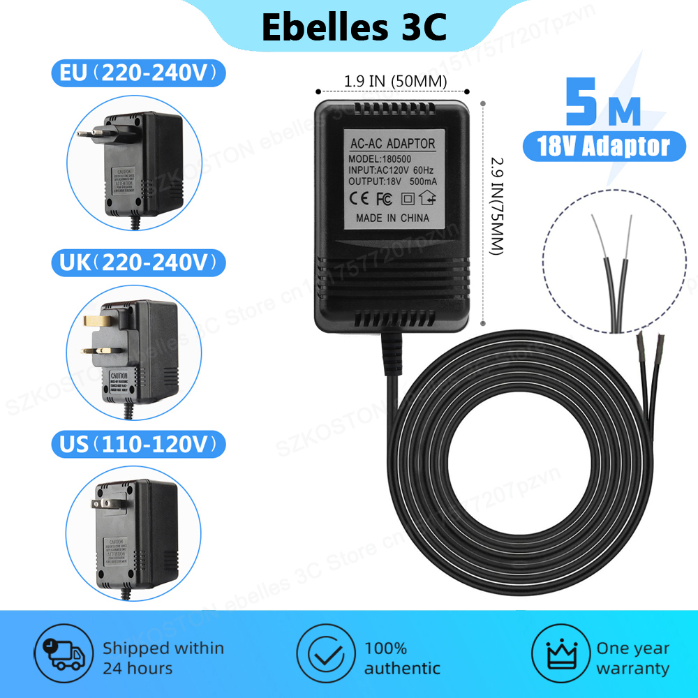 18V AC Transformer Charger for - Smart Doorbell Wired 리뷰 및 가격
