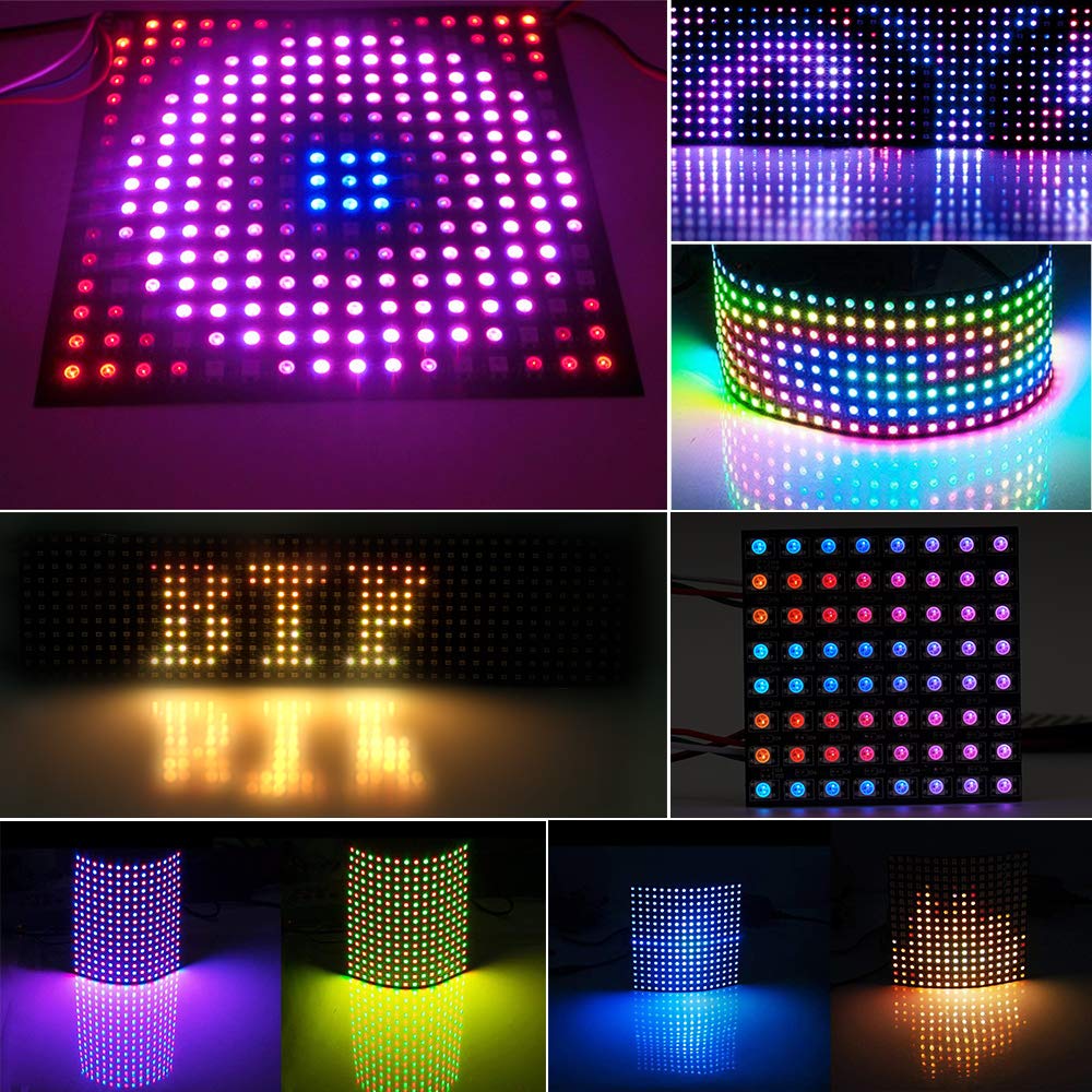 WS2812 LED 5050 RGB 8x8 64 Bit - Rgb Led Matrix 8X8 리뷰 및 가격