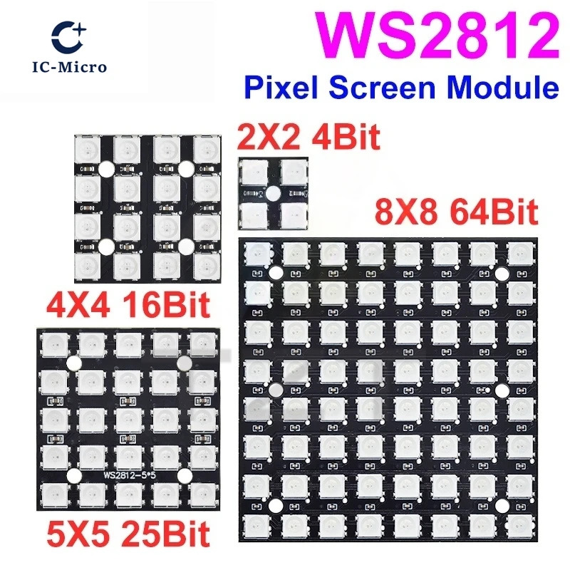 NEW WS2812 LED 5050 RGB 8x8 LE - Rgb Led Matrix 8X8 리뷰 및 가격