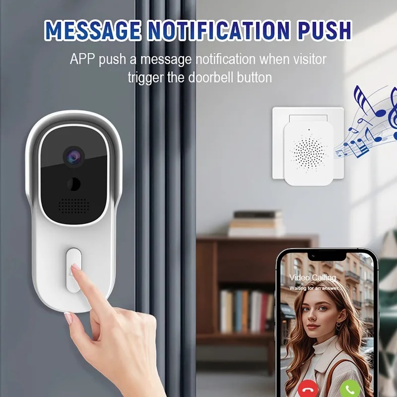 Wide View Tuya Smart Life APP  - Smart Doorbell Wired 리뷰 및 가격