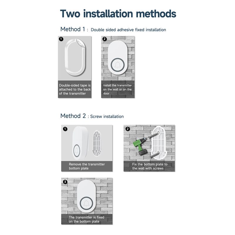 ABHU New Wireless Outdoor Door - Smart Doorbell Wired 리뷰 및 가격